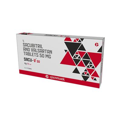 SACU V 50 Tablet 14's - Heart Failure-Ant