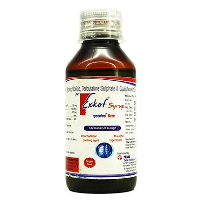 EXKOF Syrup 100ml - Cough And Cold-Cou