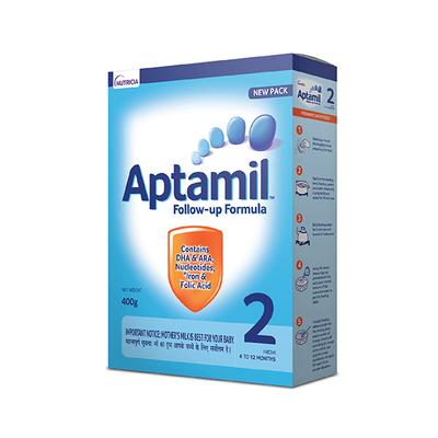 Aptamil Follow-up Formula Stage 2 (6 to 12 months) Powder 400 gm (Refill) - Baby And Infant Supplements