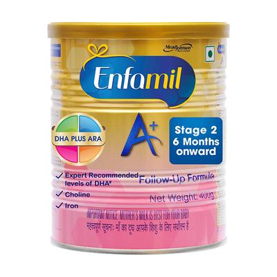 Enfamil Follow Up Formula A+ Stage 2 (6-12 Months) Powder 400 gm-Tin - Baby And Infant Supplements