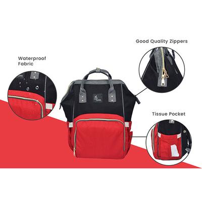 R for Rabbit Caramello Diaper Bag - Black - Diapers & Wipes