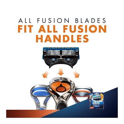 Gillette Fusion Proglide Cartridges 2's - Men Eyeglasses