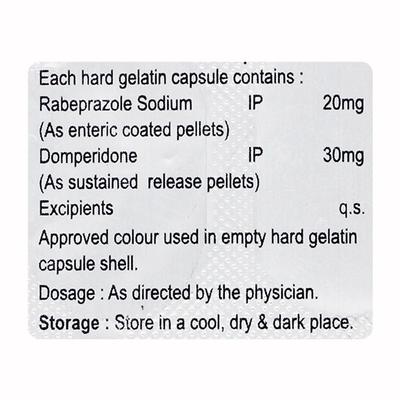 RABKAM DSR Capsule 10's - Ulcer/Reflux/Flatulence-Aaa