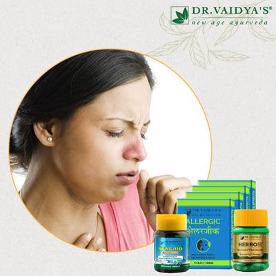 Dr. Vaidya's Ayurvedic Allergy & Cold Pack - Speciality Medicines