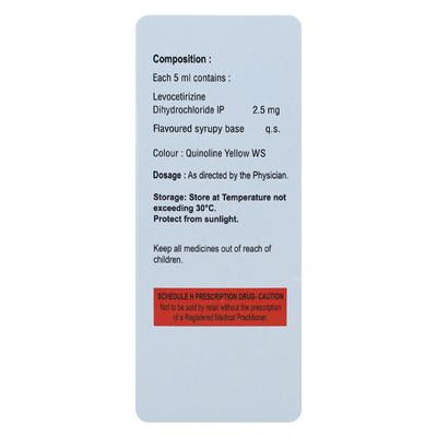 Levocet Syrup 60ml - Allergies-Ant
