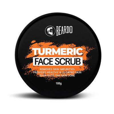Beardo Face Scrub - Turmeric 100 gm - Face Scrubs