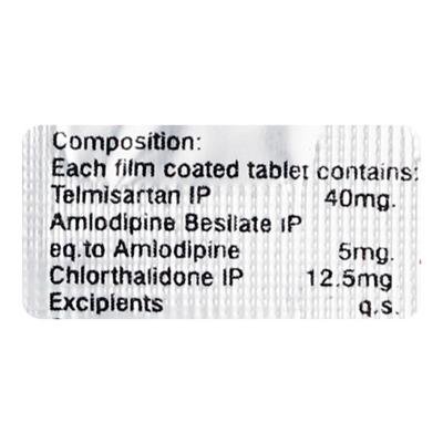 TELMIPIL TRIO Tablet 10's - Hypertension-Ana