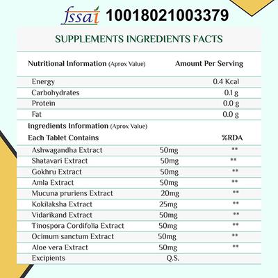 Health Veda ProPlus 500 mg Veg Capsule 60's - Protein Drink