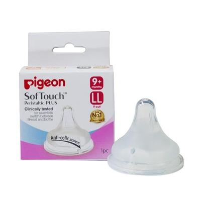 Pigeon Softouch Peristaltic Plus Nipple (LL) - Feeding & Nursing