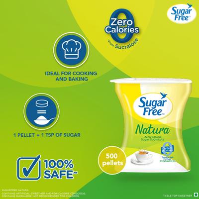 Sugar Free Natura Pellet 500's - Sugar Substitute