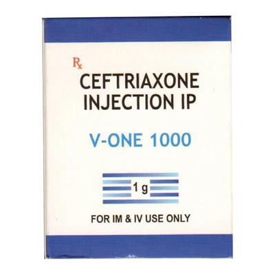 V ONE 1000 Injection 1's - Bacterial Infections-Cep