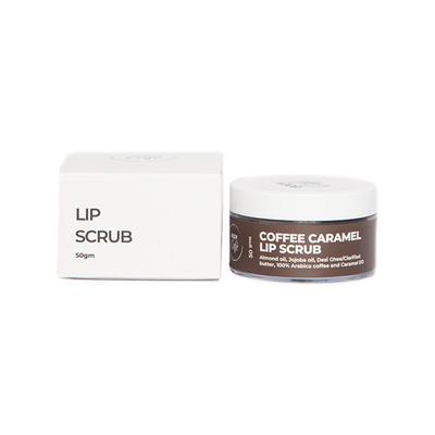 Body Cafe Coffee Caramel Lip Scrub 50 gm - Lip Scrubs