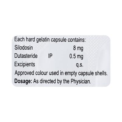 SILIOSTRU D Capsule 10's - Bladder And Prostate Disorders-Dru