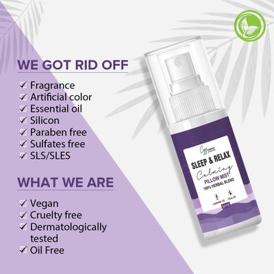 CGG Cosmetics Sleep & Relax Calming Pillow Mist 50 ml - Face Mists