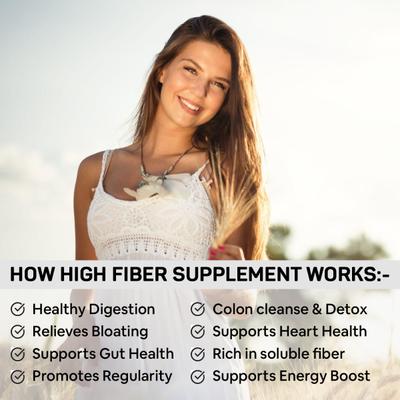 Sheneed High Fiber Supplement Capsule 60's - General Health