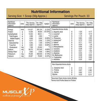 MuscleXP Beginner's Whey Protein Powder - Double Chocolate 1 kg - Workout Essentials