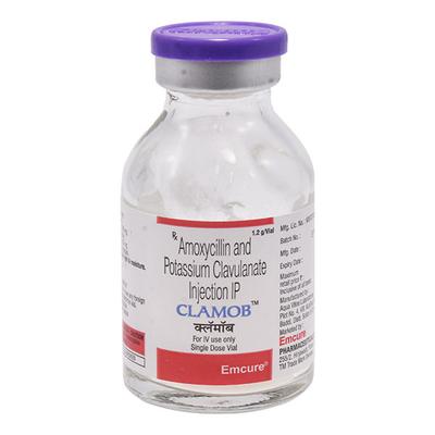 CLAMOB Injection 1.2gm - Bacterial Infections-Pen