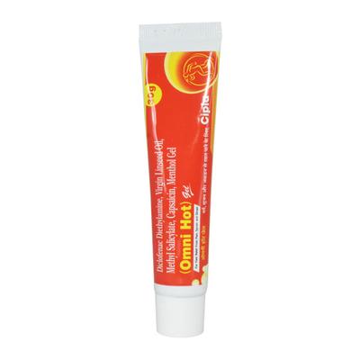 Omni Hot Gel 30gm - Pain relief-Nsa