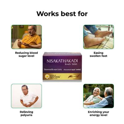 Kerala Ayurveda Nisakathakadi Kwath Tablet 100's - Diabetes Care (Ayush)