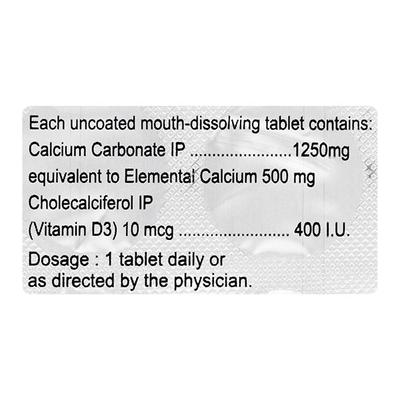CALCULATE Sugar Free Orange Flavour Tablet 15's - Supplements-Cal