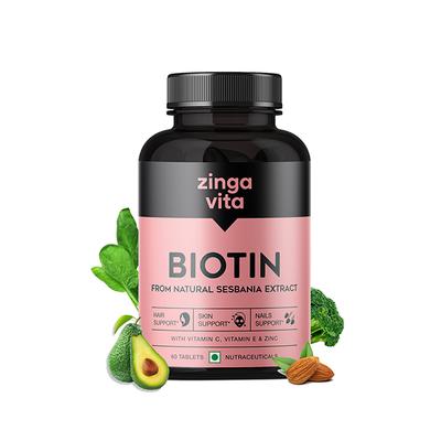 Zingavita Biotin Tablet 60's - Hair & Skin