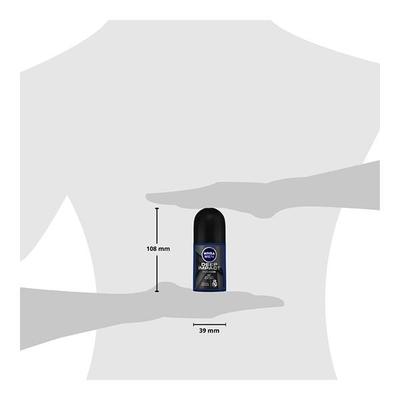 Nivea Men Deep Impact Roll On Deodorant - Freshness 50 ml - Men Deodorants/Roll-Ons