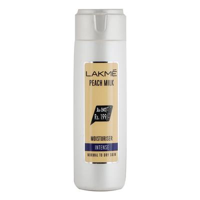 Lakme Peach Milk Intense Moisturizer Body Lotion 120 ml (N) - Lotions & Creams