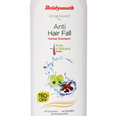 Baidyanath Anti Hair Fall Herbal Shampoo - Amla & Shikakai 100 ml - Personal Care (Ayush)