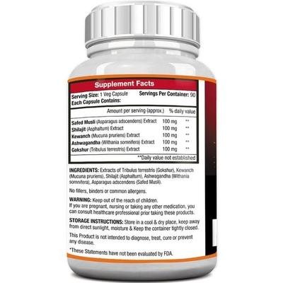 MuscleXP Vito Fuel Men Vital Veg Capsules 90's - Multi-Vitamins