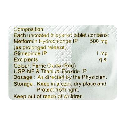 FPGLI M 1 Tablet 10's - Diabetes-Ant