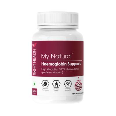 My Natural Haemoglobin Support Tablet 30's - Vital Health