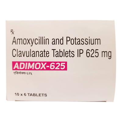ADIMOX 625 Tablet 6's - Bacterial Infections-Pen
