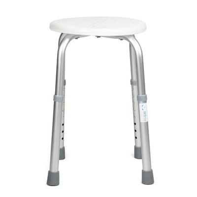 Entros Premium Aluminium Height Adjustable Shower Bathing Stool (6020A) 1's - Health Monitoring Devices