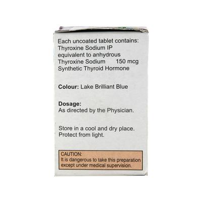 Thyrox 150mcg Tablet 100'S - Hypothyroidism