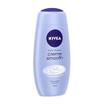 Nivea Creme Smooth Shower Cream 250 ml - Shower Gels & Body Wash