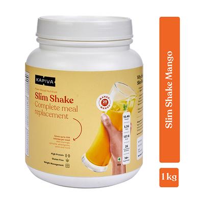 Kapiva Slimming Shake Powder - Mango 1 kg - Health Products