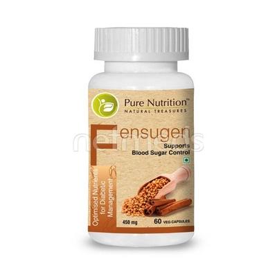 Pure Nutrition Fensugen (Support Blood Sugar Control) Veg Capsules 60's - Diabetes (Fitness)