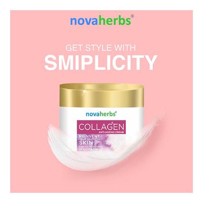 Novaherbs Collagen Anti-Ageing Cream 50 gm - Lotions & Creams