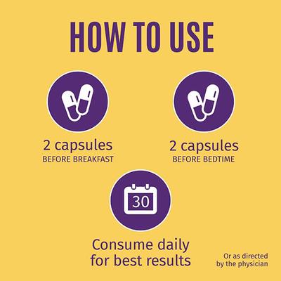 AADAR Weight No More 500 mg Capsule (Pack of 2 x 120's) - Weight Loss