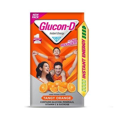 Glucon-D Tangy Orange Powder 500 gm - Energy Drinks