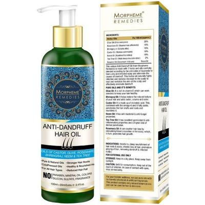 Morpheme Remedies Anti-Dandruff Hair Oil 120 ml - Hair Oils