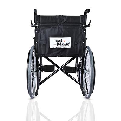 Med-e Move Basic Wheelchair Powder Coated - Black - Wheelchairs & Walking Sticks