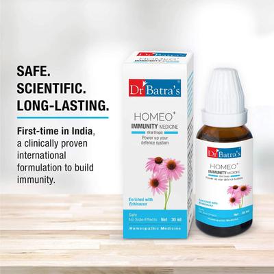 Dr Batra's Homeo+ Immunity Oral Drops (Pack 2 x 30 ml) - Speciality Medicines