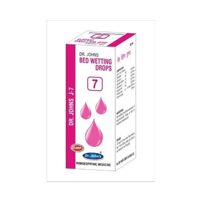 Dr.John's J 07 Bed Wetting Drops 30 ml - Homeopathic Drops