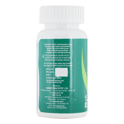 HealthAid Spirulina 500 mg Tablet 60's - Herbal Dietary Supplement