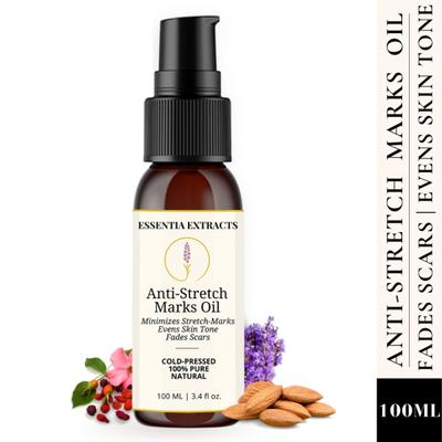 Essentia Extracts Pure Cold Pressed Anti Stretch Marks Oil 100 ml - Creams/Oils/Lotions