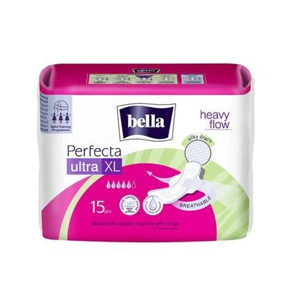 Bella Perfecta Ultra Heavy Flow Sanitary Napkins (XL) 15's - Sanitary Napkins