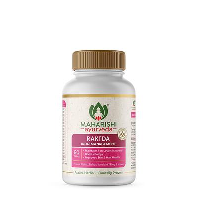 Maharishi Ayurveda Raktda Iron Management Tablet 60's - Speciality Medicines