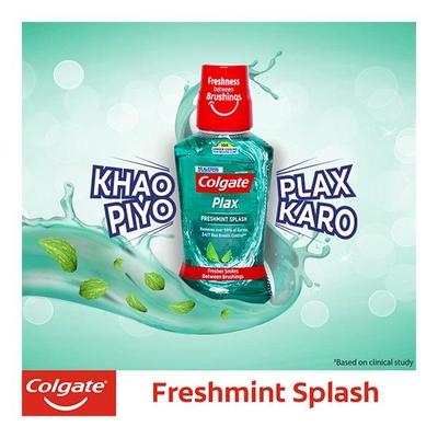 Colgate Plax Mouthwash - Freshmint Splash 250 ml - Mouthwash
