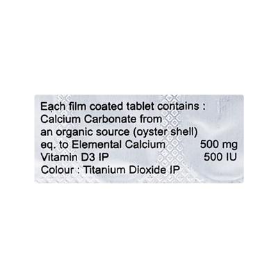 ZYLOCAL D3 Tablet 10's - Supplements-Cal